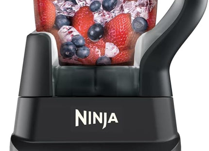 Ninja BN801 Professional Plus Kitchen System, 1400 WP, 5 Functions for Smoothies, Chopping, Dough & More with Auto IQ, 72-oz.* Blender Pitcher, 64-oz. Processor Bowl, (2) 24-oz. To-Go Cups, Grey