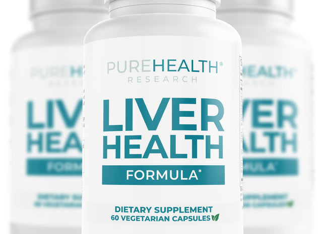 PUREHEALTH RESEARCH Liver Health – Liver Cleanse Detox & Repair with Artichoke Extract, Milk Thistle, Dandelion Root, Turmeric, Beet Root to Healthy Liver Renew with 11 Natural Nutrients, 60 Capsules