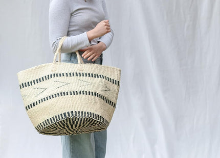 Balance Point Handmade Sisal Basket Tote