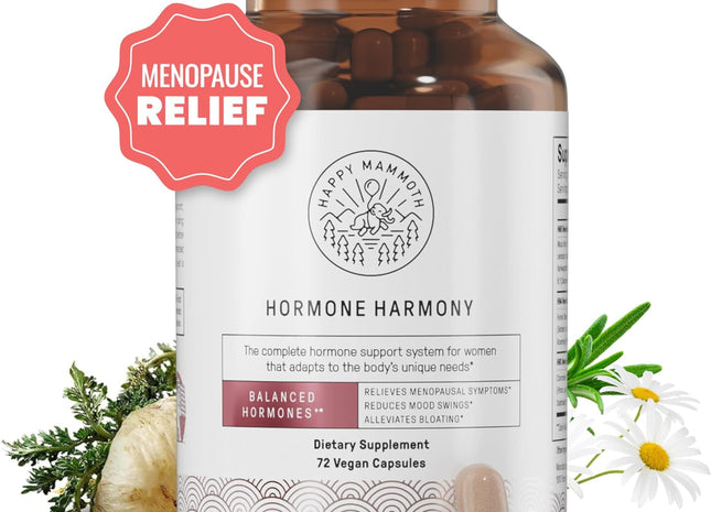 Ultra Potent Hormone Harmony Natural Hormonal Support for Women. 72 Capsules