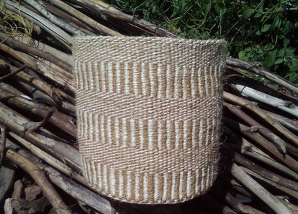 Life Handmade Sisal Tote Bag Beach Sustainable Straw Basket