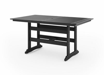 SoPoly 72" Savannah Farmhouse Counter Table