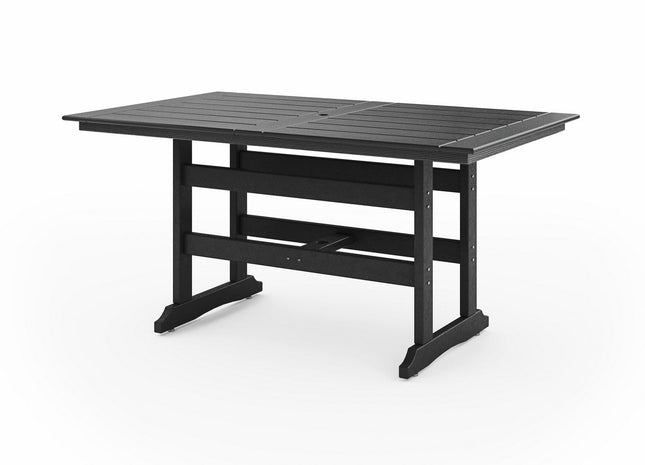 SoPoly 72" Savannah Farmhouse Counter Table