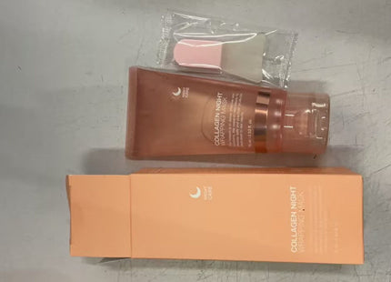 Face Night Mask Collagen Wrapping Mask Natural Ingredients Firming Elasticity & Hydration Anti-wrinkle For Skin Care