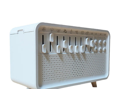 White noise sleep aid device Bluetooth speaker simulation flame aromatherapy humidifier small night light sleep aid white noise machine