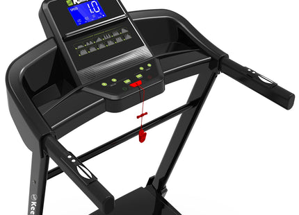 Treadmills for Home, Electric Treadmill with  Automatic Incline, Foldable 3.5HP Workout Running Machine Walking, Double Running Board Shock Absorption Pulse Sensor Bluetooth Speaker APP FITSHOW.400lbs