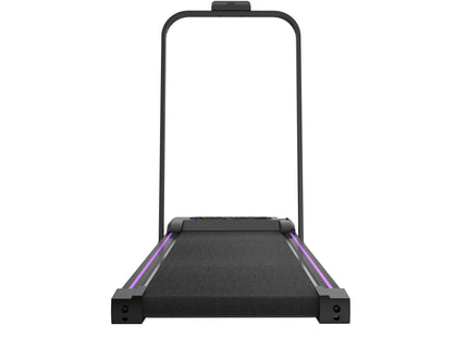 Under Desk Treadmill, Walking Pad, 2 in 1 Portable Treadmill with Handle Remote Control LED Display, Walking Jogging Machine for Home Office Use Black