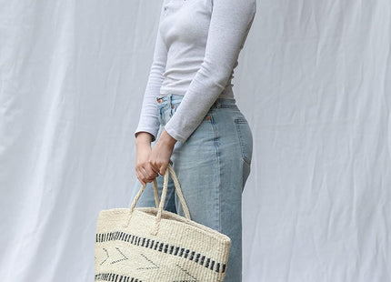 Balance Point Handmade Sisal Basket Tote