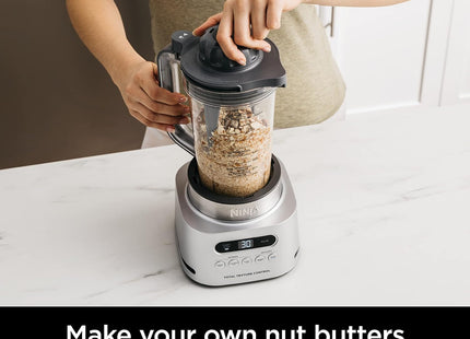 Ninja SS151 TWISTi Blender DUO, High-Speed 1600 WP Smoothie Maker & Nutrient Extractor* 5 Functions Smoothie, Spreads & More, smartTORQUE, 34-oz. Pitcher & (2) To-Go Cups, Gray