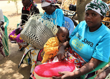 Brave Handmade Sisal Market Tote Bag