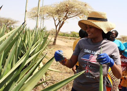 Balance Stripes Handmade Sisal Beach Market Sustainable Straw Basket Tote Bag