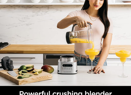 Ninja SS151 TWISTi Blender DUO, High-Speed 1600 WP Smoothie Maker & Nutrient Extractor* 5 Functions Smoothie, Spreads & More, smartTORQUE, 34-oz. Pitcher & (2) To-Go Cups, Gray