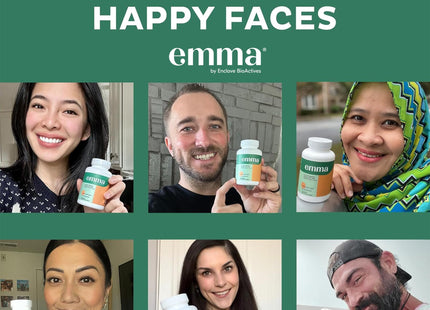 Emma Gut Health Supplement – 60 Capsules | Bloating & Digestive Support