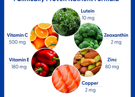 PreserVision AREDS 2 Eye Vitamins,  210 Soft gels