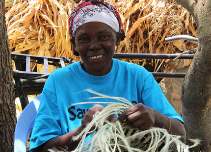 Balance Point Handwoven Straw Sisal Basket Tote Bag