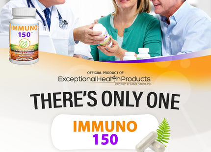 Immuno 150 – Advanced Multivitamin & Immune Support | 150 Capsules for Daily Health & Vitality