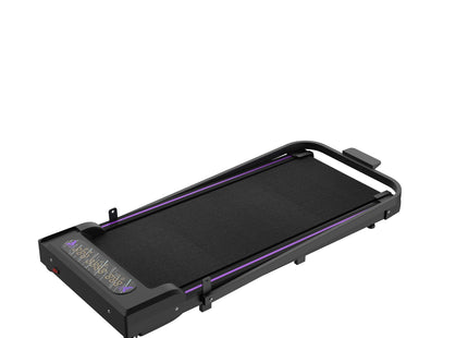 Under Desk Treadmill, Walking Pad, 2 in 1 Portable Treadmill with Handle Remote Control LED Display, Walking Jogging Machine for Home Office Use Black