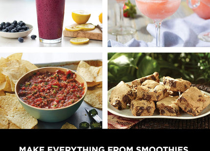 Ninja Mega Kitchen System, 1500W, 72 oz. Full-Size Blender & 8-Cup Food Processor with (2) 16 oz. To-Go Cups, Total Crushing Technology - Smoothies, Ice Crushing, Purees, Dough & More, Black, BL770