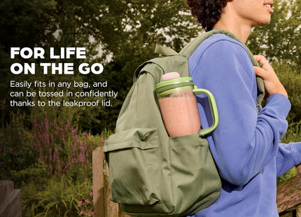 Ninja BlendBOSS | Personal Smoothie Blender & Tumbler | 26oz Travel Tumbler w/Leakproof Lid & Intergrated Chug Spout | AutoIQ Technololgy | 1200 Peak Watt | Watermelon Bubblegum | DB301GNBRN | (NEW)