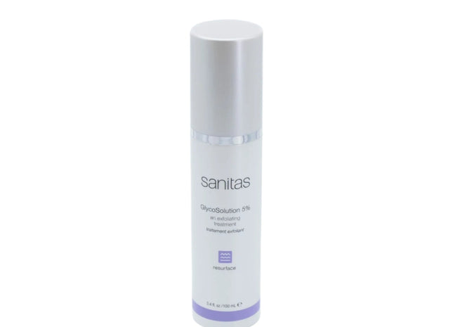 Sanitas GlycoSolution 5% Exfoliating Treatment 3.4oz - Imperfect Box