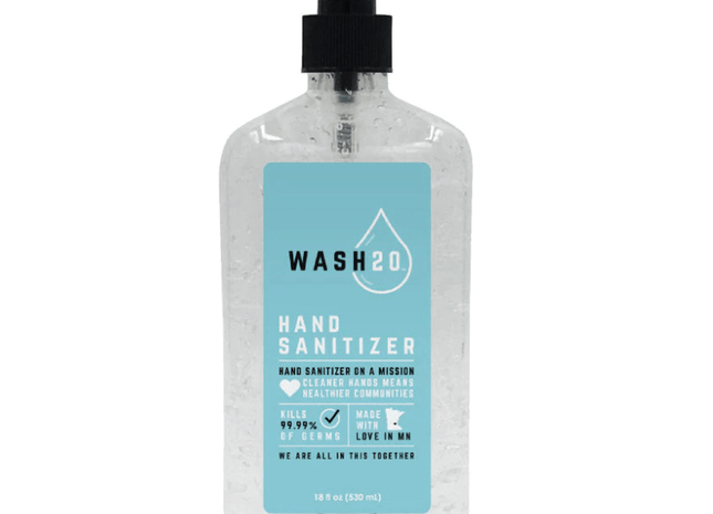 Aluram Wash 20 Hand Sanitizer 18oz