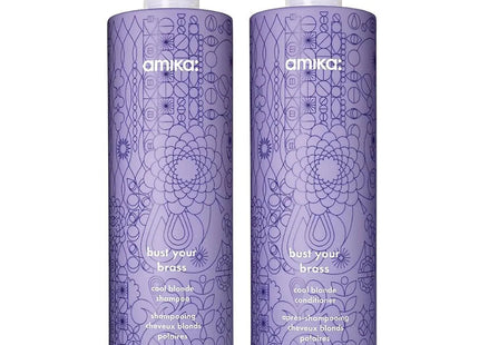 Amika Bust Your Brass Cool Blonde Strength Repair Conditioner