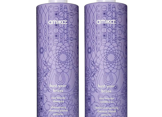 Amika Bust Your Brass Cool Blonde Strength Repair Conditioner