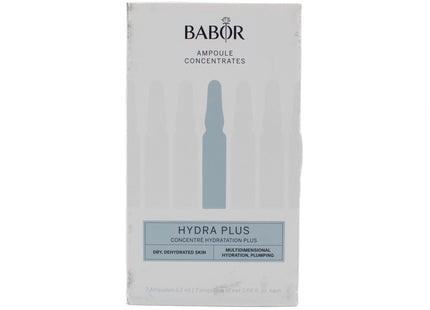 BABOR Ampoule Concentrates Hydra Plus Dry Dehydrated Skin 0.06oz - Imperfect Box