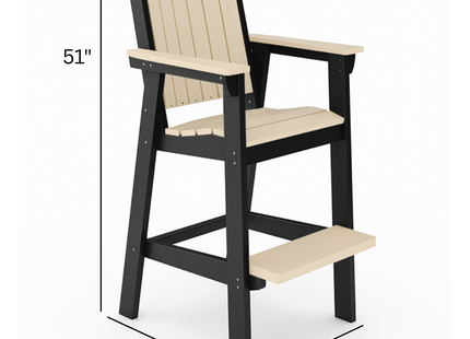 SoPoly Callaway Chair Bar High