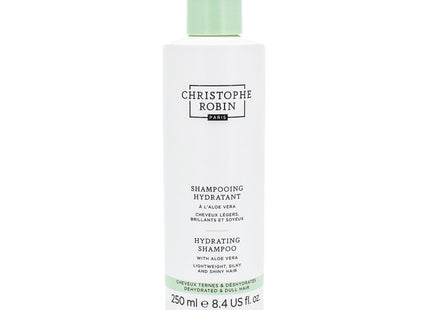 CHRISTOPHE ROBIN Hydrating Shampoo with Aloe Vera 8.4oz - New
