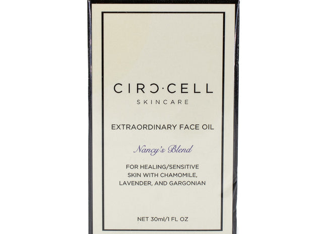 CIRC-CELL Extraordinary Face Oil Nancy's Blend for Healing/Sensitive Skin 1oz - Imperfect Box