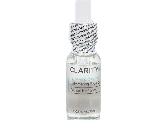 CLARITY RX Glimmer Of Hope Shimmering Facial Oil 0.5oz - Missing Box
