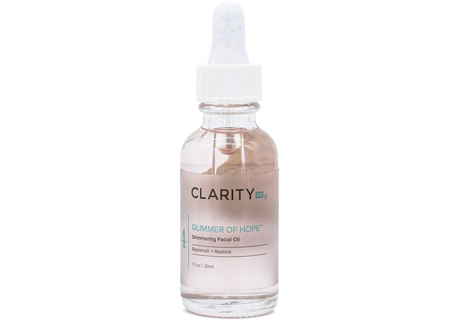 CLARITY RX Glimmer Of Hope Shimmering Facial Oil 1oz - Small Amount Missing
