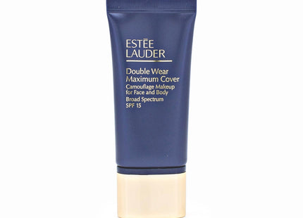 ESTEE LAUDER Double Wear Maximum Cover Makeup 1C1 COOL BONE 1oz - Imperfect Box