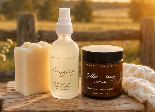 Double Cleansing Kit: Soothing - Revive + Restore Co.