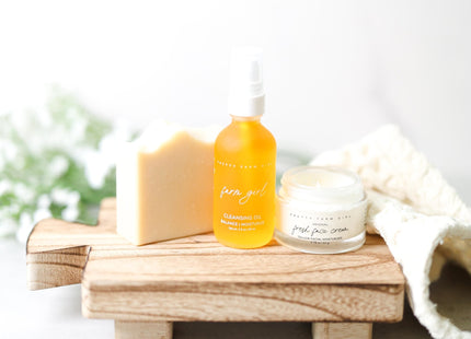 Double Cleansing Kit: Anti-Aging - Revive + Restore Co.