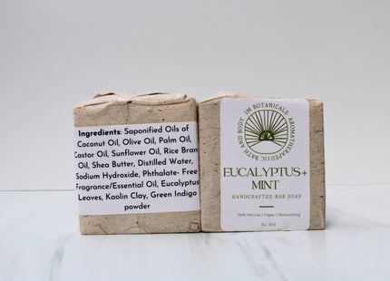 Eucalyptus + Mint  Handcrafted Soap