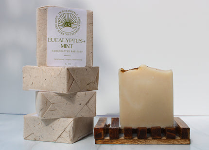 Eucalyptus + Mint  Handcrafted Soap