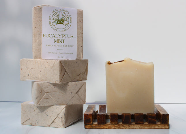 Eucalyptus + Mint  Handcrafted Soap