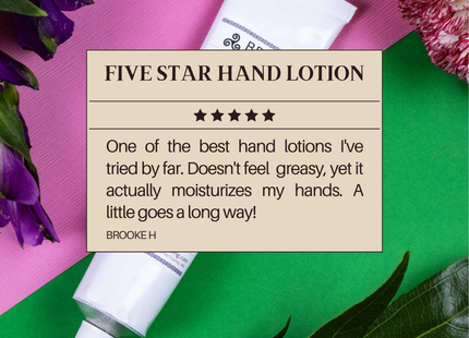 Ostara Natural Hand Lotion - Heather, Rosemary, and Black Pepper