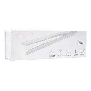 Kristin Ess Titanium Flat Iron Hair Straightener and Curler Dual Voltage 1.25" - Imperfect Box