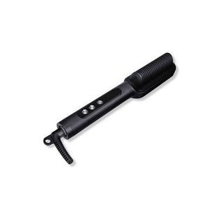 TYMO Ring Plus Hair Straightening Comb Black 1 1/2 - New