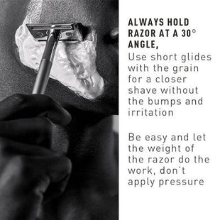 Bevel Mens Safety Razor with 10 Double Edge Blade Refills - Imperfect Box