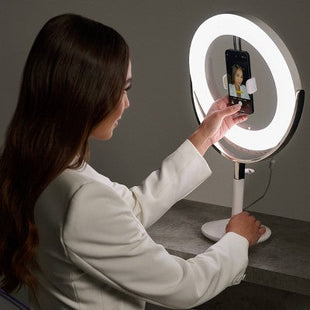Ilios Lighting Beauty Ring Makeup Mirror - Imperfect Box