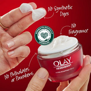 Olay Regenerist Face Moisturizer Micro-Sculpting Cream Fragrance Free 1.7oz - Missing Box