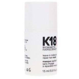 K18 Leave-In Molecular Repair Hair Mask 0.5 oz - Imperfect Box