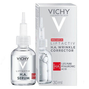 Vichy LiftActiv 1.5% Hyaluronic Acid Wrinkle Corrector Face Serum; Vitamin C  1.01 fl oz - New