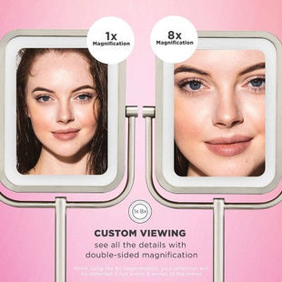 Conair LED Vanity Makeup Mirror Silver - Imperfect Box
