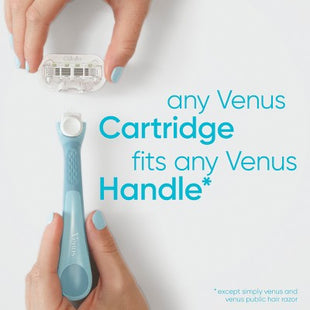 Venus Extra Smooth Value Pack Women's Razor + 5 Razor Blade Refills - Missing Box