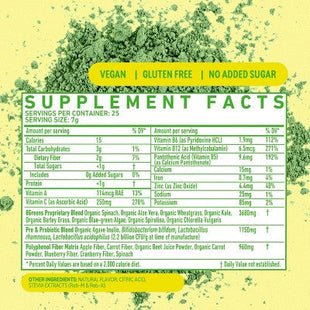 8Greens Super Greens Powder 175g - New